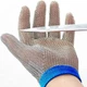Dowellife Chainmail Glove Cut Resistant Food Grade Stainless Steel Mesh Metal