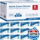 Schneider Nitrile Exam Gloves 5 Mil Blue Latex-Free Powder-Free Disposable