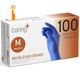 Caring Nitrile Exam Gloves Medium (Pack of 100), 100) 