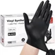 Schneider Vinyl Synthetic Exam Gloves, 4 Mil, Latex Free Disposable Gloves for