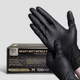 100 Pcs Heavy Duty Orange Nitrile Gloves 8 Mil Diamond Grip Latex Free Pack
