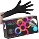 FRAMAR Powder Free Nitrile Gloves &ndash; 12 INCH Black Disposable Gloves Latex Free, 