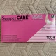 SemperCare Exam Vinyl Glove Synthetic Powder Free, Size Medium 100ct.