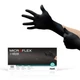 Microflex MK-296-XL Midknight Disposable Nitrile Glove for Automotive with Full