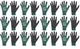 12- MaxiFlex 34-8743 Micro Foam Nitrile Coated ANSI A2 Cut Resistant Work Gloves