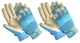 2 ~ Wells Lamont HydraHyde Women's Indoor/Outdoor Work Gloves Teal Large 1 pair