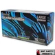 Adenna Phantom Latex Exam, Powder Free Gloves, Black, 6 mil, PHM91
