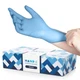 Hand-E Disposable Blue Nitrile Gloves Medium - 100 Count - Kitchen Gloves - P...