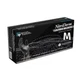 Ultra Black Nitrile Gloves Innovative Healthcare 187200 Nitriderm Medium 100/Pk