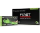 First Glove Grip Green Nitrile Disposable Gloves 8 Mil Raised Diamond Texture