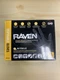 Raven, Disposable Gloves, 7 mil Palm, Nitrile, Powder-Free, XL, 600 PK, Black
