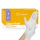 CareStock Vinyl Exam Glove Standard Cuff Length SMALL CS2592 100 per Box