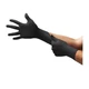 1PC MICROFLEX BD1001PF Black Dragon Powder-Free Latex Examination Gloves, B