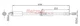 Front Left Metzger 4112313 Brake Hose for Ford