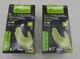 Gloveworks 8mil Disposable Nitrile Gloves Pack of 100 Medium Green (Qty 2 Boxes)
