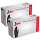 1st Choice Medium Duty Black Nitrile Gloves for Auto & Mechanics, 6 mil, L, 200
