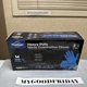 TitanFlex Heavy-Duty Blue Disposable Nitrile Gloves, Box of 100, 6-mil, Fully...