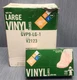 Lot of 1000 x Disposable Vinyl Gloves - Powder Free, Clear, Latex Free- 10 Boxes