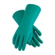 Assurance Unisex Unsupport Nitrile 15 Mil 13 Inch Flocked Diamond