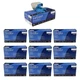 Microflex SG375XL SafeGrip X-Large Disposable Latex Blue Exam Gloves - 500pk