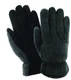 Red Steer 150-M Heatsaver Thermal Lined Premium Black Suede Deerskin Leather