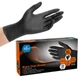 MED PRIDE Extra Strength Black Vinyl Disposable Large (Pack of 50), 