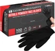Black Nitrile Disposable Gloves, Box of 100, Size X-Large, 5.0 Mil - Latex Free,