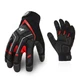 Vgo... 1-Pair Synthetic Leather Heavy Duty Mechanic Work Gloves Touchscreen