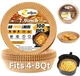 Gourmia Air Fryer Liners Disposable 4-8 QT &ndash; 100 Pcs Non-Stick Air Fryer Disposa
