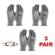 PIP 33-G125 "XL" G-Tek NPG Nylon Polyurethane Coated Grip Work Gloves (3 PAIR)