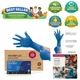 50 Count Microflex SafeGrip Latex Gloves - XL Powder-Free, Water Resistant