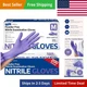 Medical Soft Max Nitrile Disposable Gloves, 200 Ct Latex-Free Powder-Free Che...