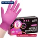 SwiftGrip Powder-Free Nitrile Gloves, 3-mil, Disposable Nitrile Gloves, Latex-Fr
