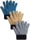 Bencailor 3 Pairs Microfiber Plant Dusting Gloves Leaf Cleaning Gloves for In...