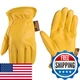 Wells Lamont Mens Deerskin Leather Driving Gloves 100 Full Grain Deerskin