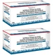 (2 Pack) Cardinal Health Nitrile Exam Gloves N8822 50 Count Large Size 100 Total