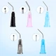 JMU 300pcs Disposable Pre Bent Oral Irrigation Needle Tips 18-25G Blunt Tip