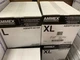 AMMEX Black Nitrile Exam Gloves,PowderFree,Textured,Disposable,XL, 1000/Case
