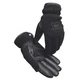Caiman Cold Protection Gloves, Goatskin Leather Palm, Heatrac Lining, Black, L (
