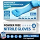 Disposable Nitrile Gloves 4.5 mil Blue Powder-Free Food-Safe Cleaning Exam Glove