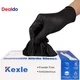 Nitrile Disposable Gloves Pack of 100, Latex Free Safety Working Gloves for Food