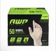AWP 50 VINYL DISPOSABLE GLOVES | FITS MOST | LATEX FREE | TOUCHSCREEN COMPATIBLE