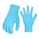 Blue 3.5 Mil Disposable Nitrile 1-Size Fits Most (100-Count)