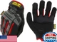 Mechanix Wear M-Pact Impact Work Gloves - Durable Safety, Touchscreen, Red/Black