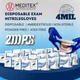 MEDITEX&reg; Exam Nitrile Disposable Gloves Blue Powder-Free 4mil 2000 PCS