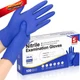 Schneider Nitrile Exam Gloves, Dark Blue, Medium, 02 Blue (Medium 100ct) 
