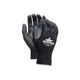 MCR Safety 9669S Economy PU Coated Work Gloves - Small/Black (1-Dozen) New