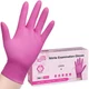 Powder-Free Nitrile Gloves, 3-mil, Disposable Nitrile Gloves, Latex-Free, Pow...
