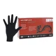 Microflex BD-1001-PF Latex Exam Gloves Powder Free Latex Black Small 100/Bx