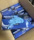 NITRILE GLOVES CASE (300) pieces size XL x-large Powder Free BLUE 3 boxes